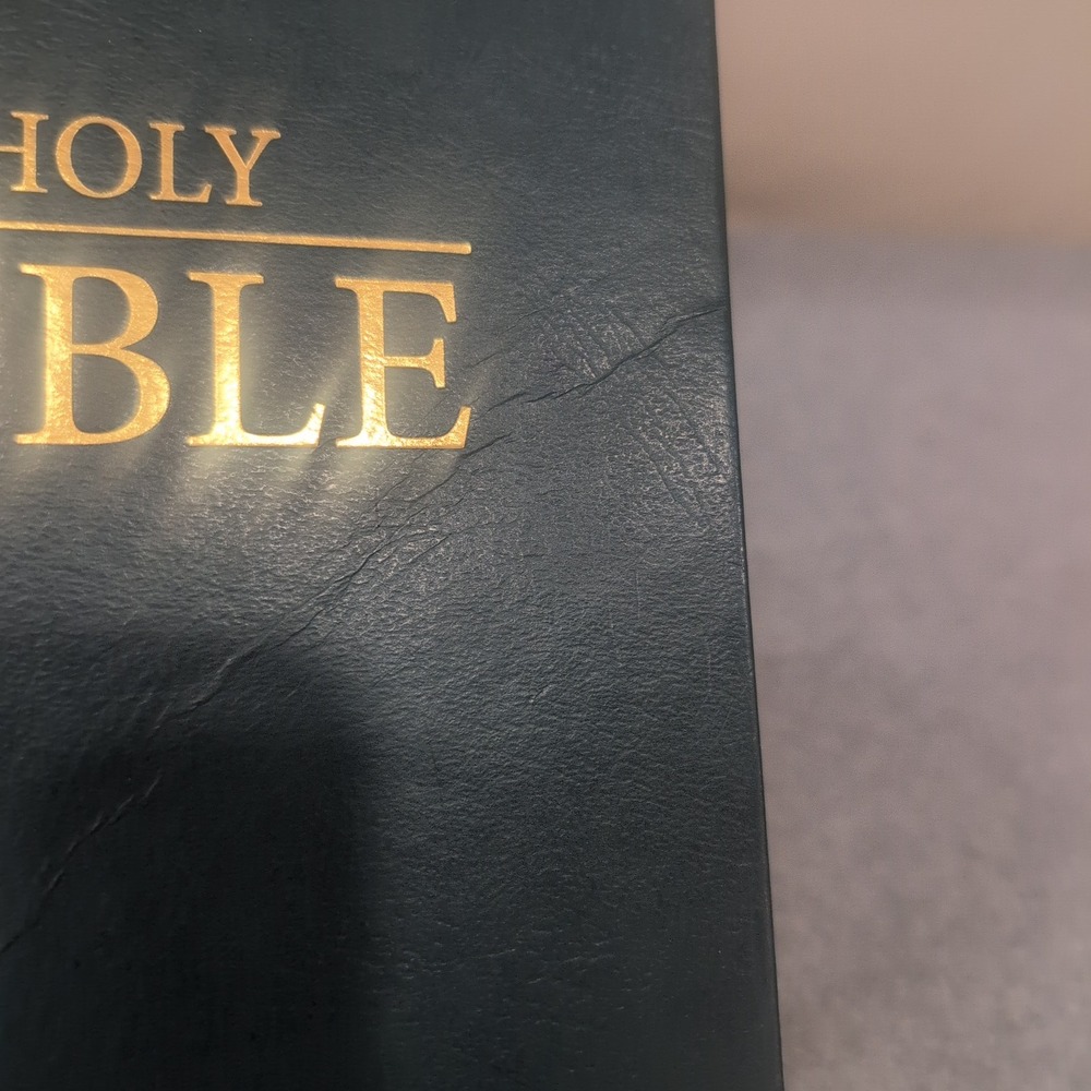 NIV Holy Bible Biblica Harvest Church Green Flexible Cover New International Ver - Picture 2 of 5